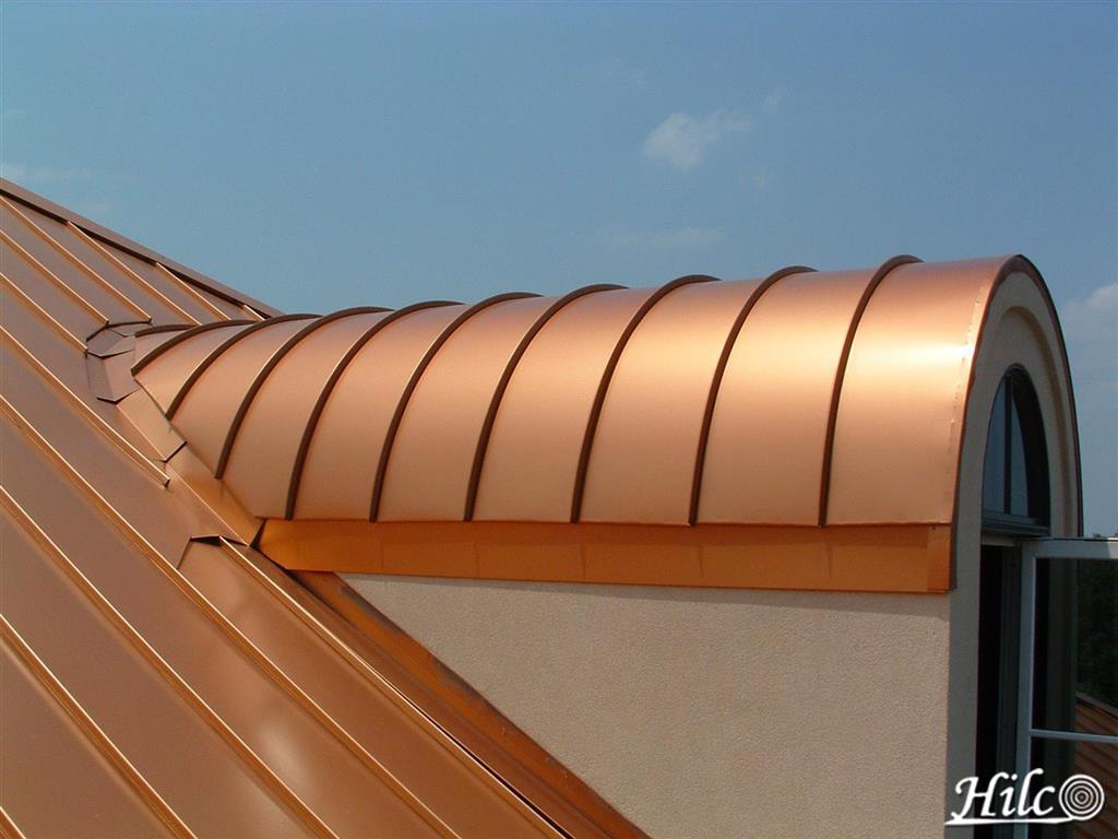 Bronze Metal Roof Panels