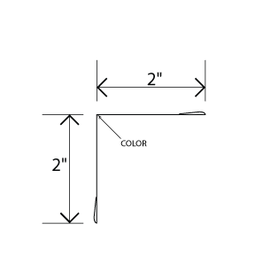 2x2 Inside Angle Trim