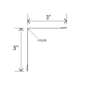 3x3 Inside Angle Trim