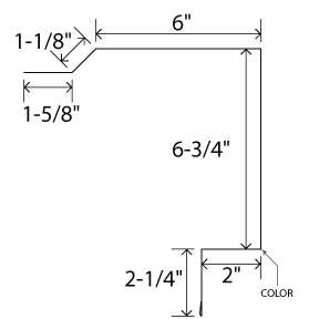 Box Rake U-Panel Trim