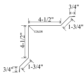 Corner Trim Inside R-Panel