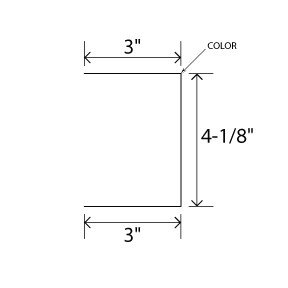 Down Spout Stap Trim