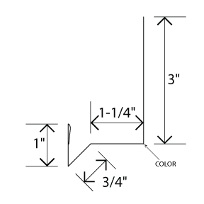 Head Trim With Kick R-Panel