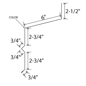 Slide Door Hood with Bent Side